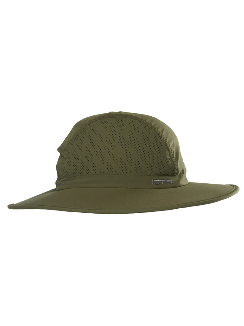 Chapeau sombrero CTR 1301 pliable couleur olive