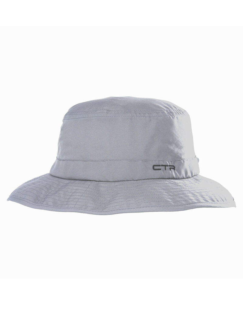CTR Bucket hat 1302 wicks away moisture light grey color