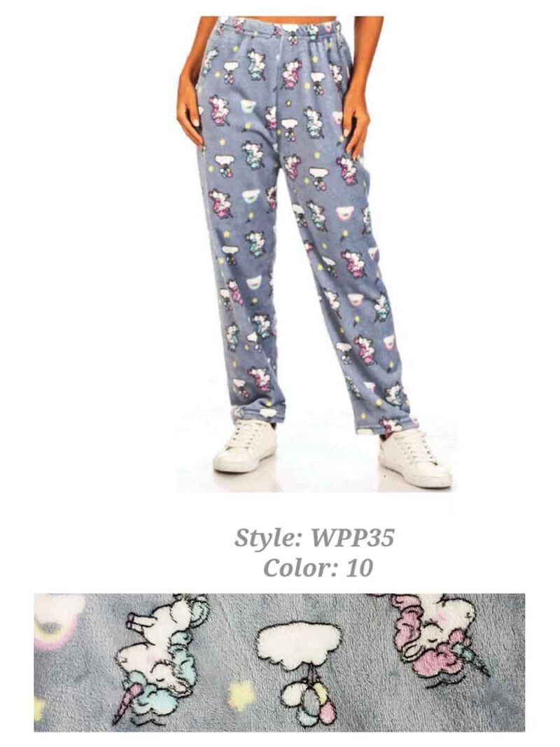 Pajama pants MODEWPP35 unicorn print print