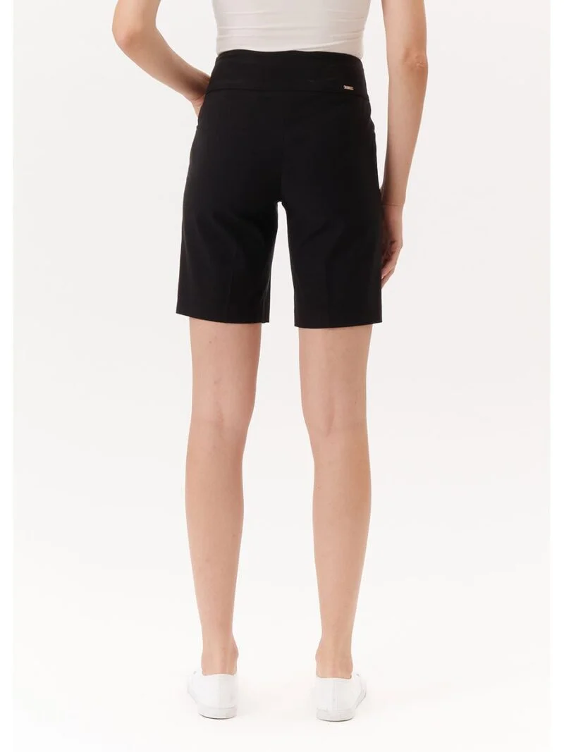 Up bermudas 67228 pull-on with slimming panel black