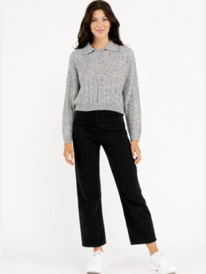 Paris Italy import sweater 59263 grey