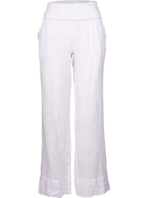 M Italy linen pants 11-9320O  white