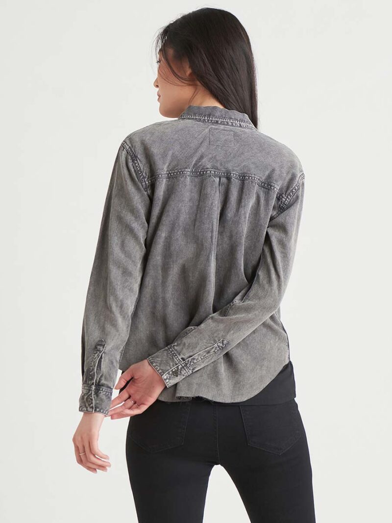 Dex blouse 1923252D grey washed