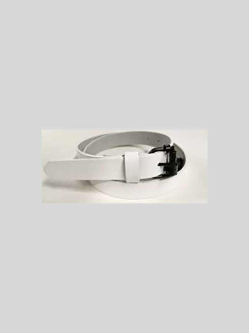 Rayata L5140 leather belt white