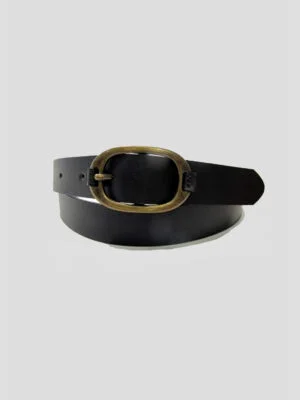 Rayata LJ5499 leather belt black