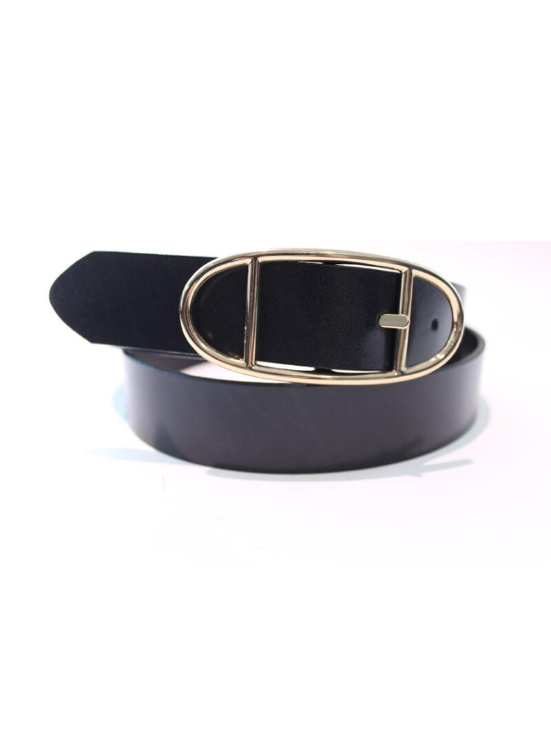 Rayata LJ5579 leather belt black