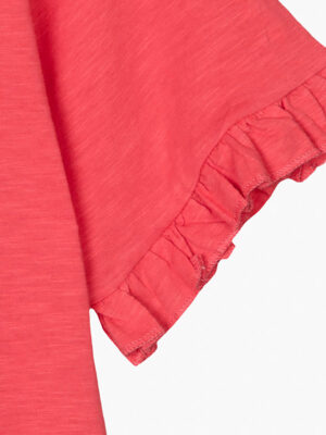 Losan t-shirt 21E-1005 coral raglan sleeves