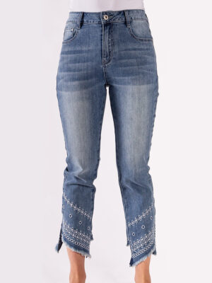 Jeans CYC 221-8004 avec broderies