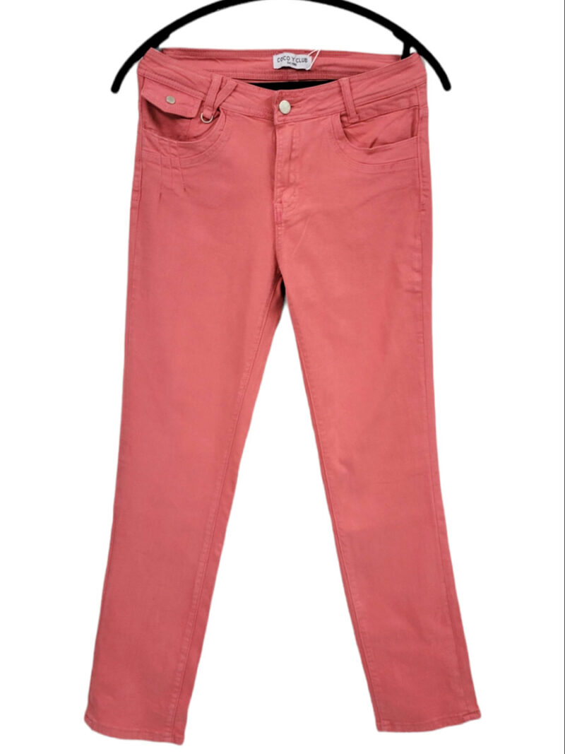 Pantalon CYC 221-8009 coupe jeans extensible corail