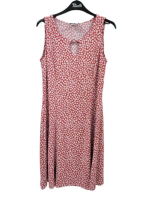 Bali 7772 pink dress with small flower print
