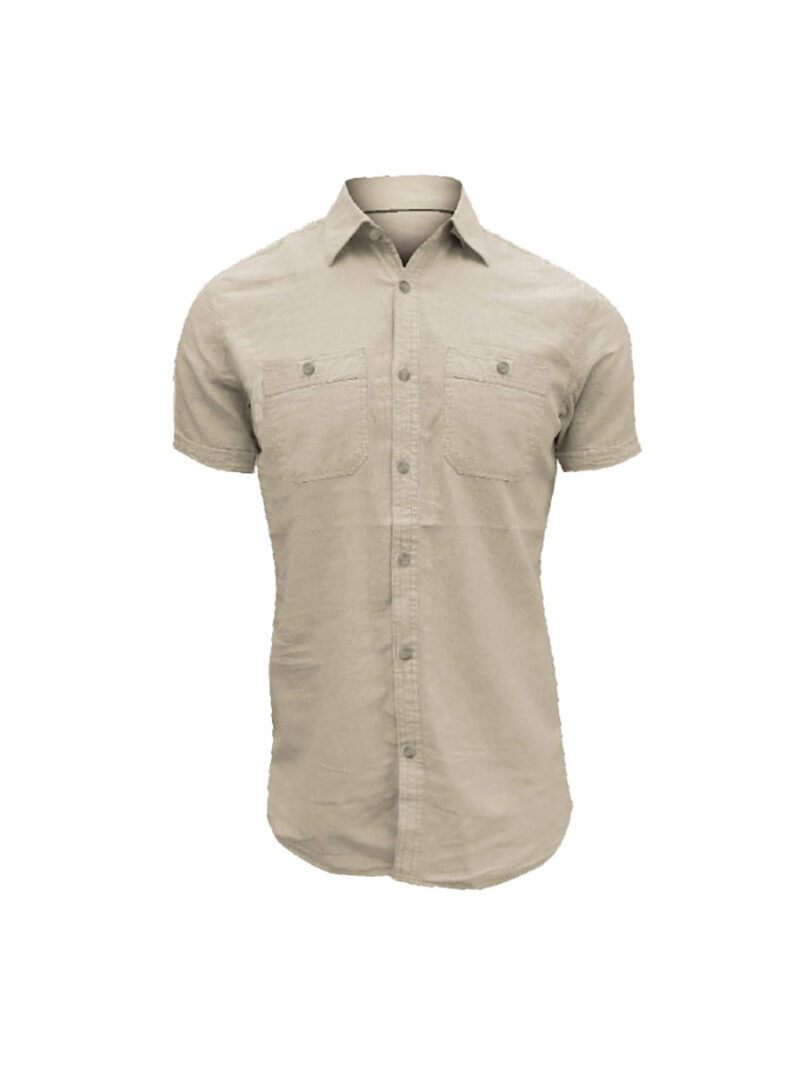Point Zero linen shirt 7854300 beige