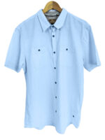 Point Zero linen shirt 7854300 blue