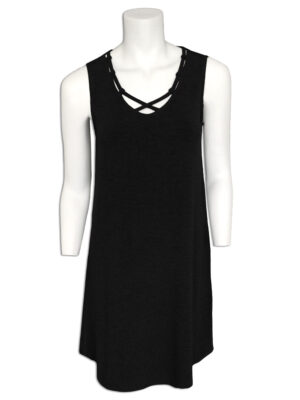 Motion Dress MOI7138 sleeveless black