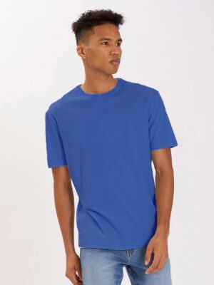 T-shirt Point Zero NOOS1000 de base en coton bleu