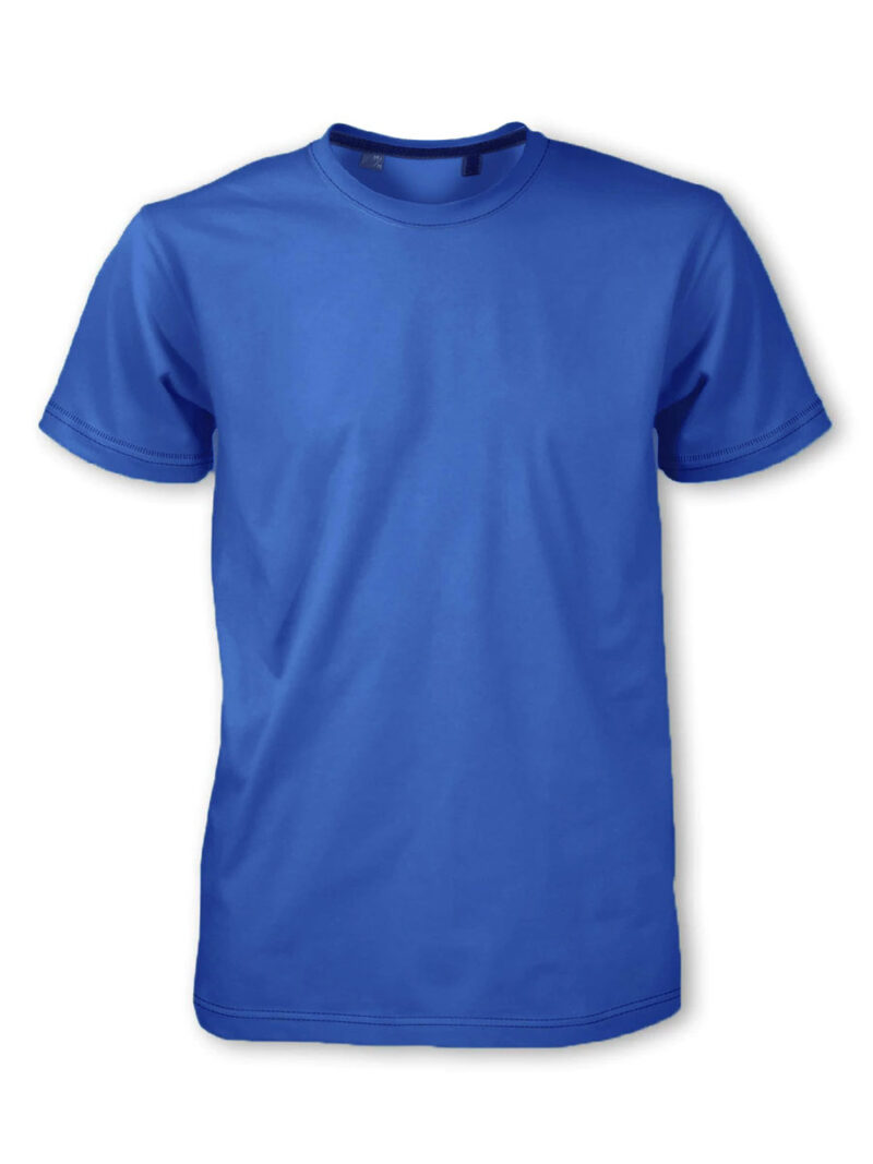 T-shirt Point Zero NOOS1000 de base en coton bleu