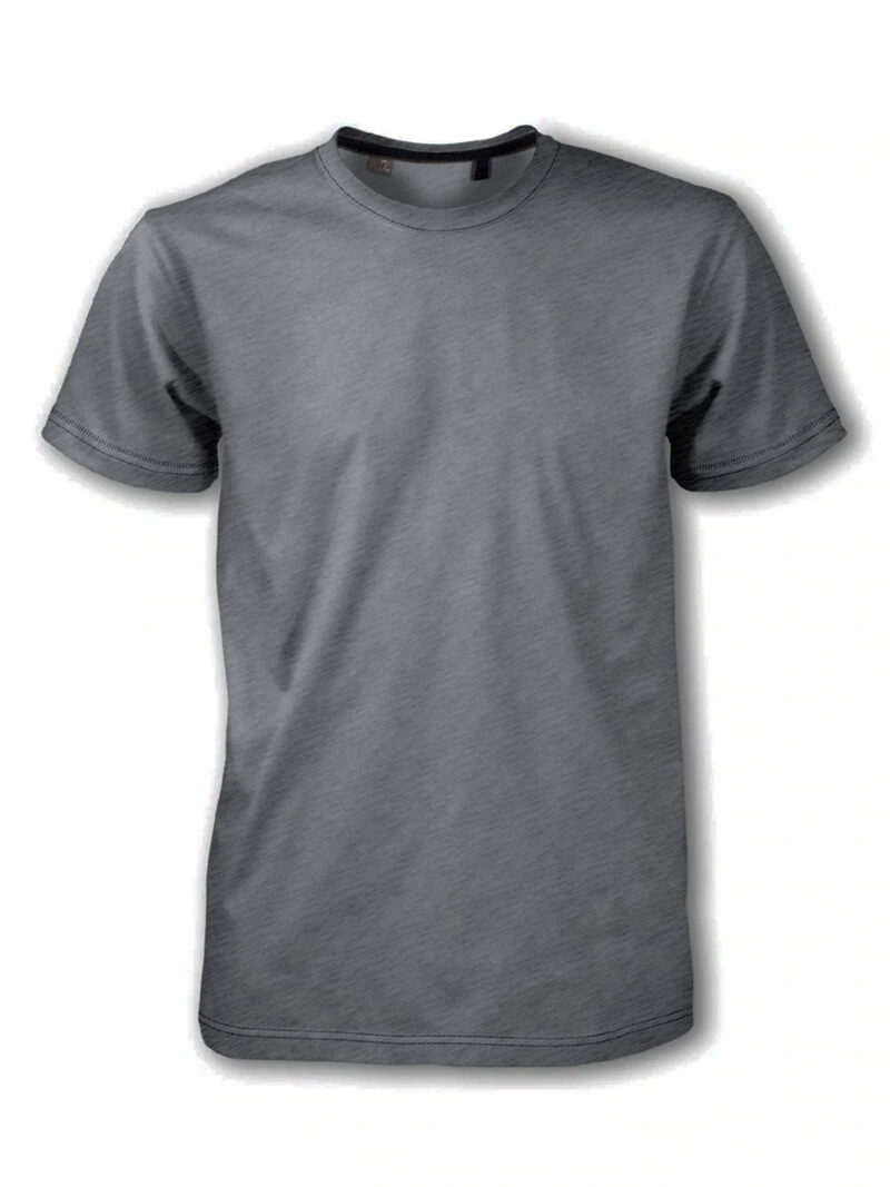 T-shirt Point Zero NOOS1000 de base en coton charbon