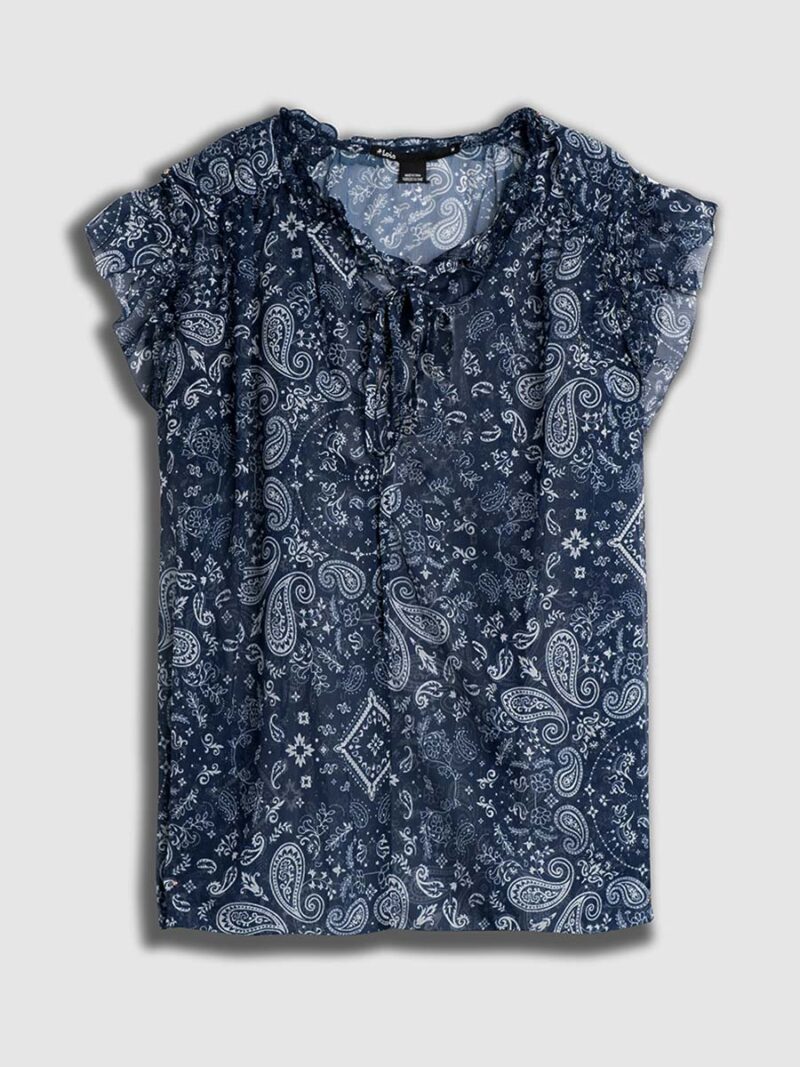 Lois Jeans blouse 29020 printed midnight combo