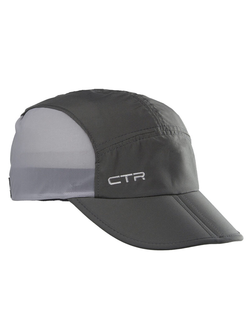 Men's cap CTR 1303 black grey