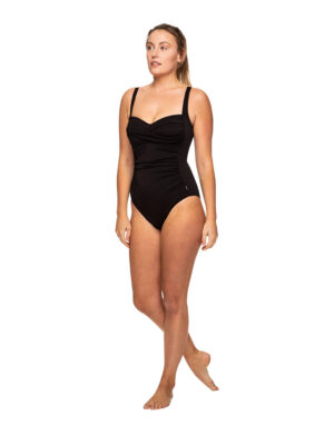 Finz 1 piece swimsuit  FZW1467CDD aquaform black