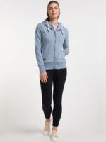 Cardigan Sweatshirt Ragwear 2211-30034 Paya zip bleu