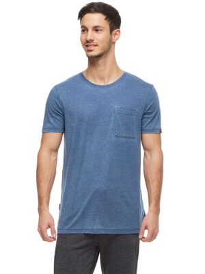 T-shirt Ragwear 2012-15010 Bartie manches courtes bleu