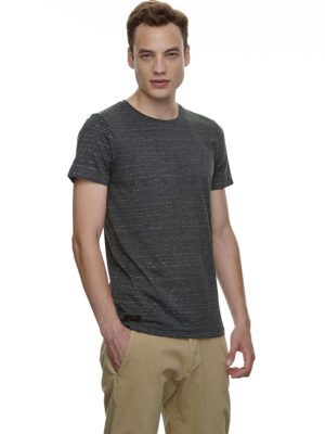 T-shirt Ragwear 2012-15013 Steef manches courtes noir