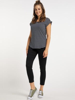 Ragwear 2211-10059 MALLORY ORGANIC t-shirt with navy stripes