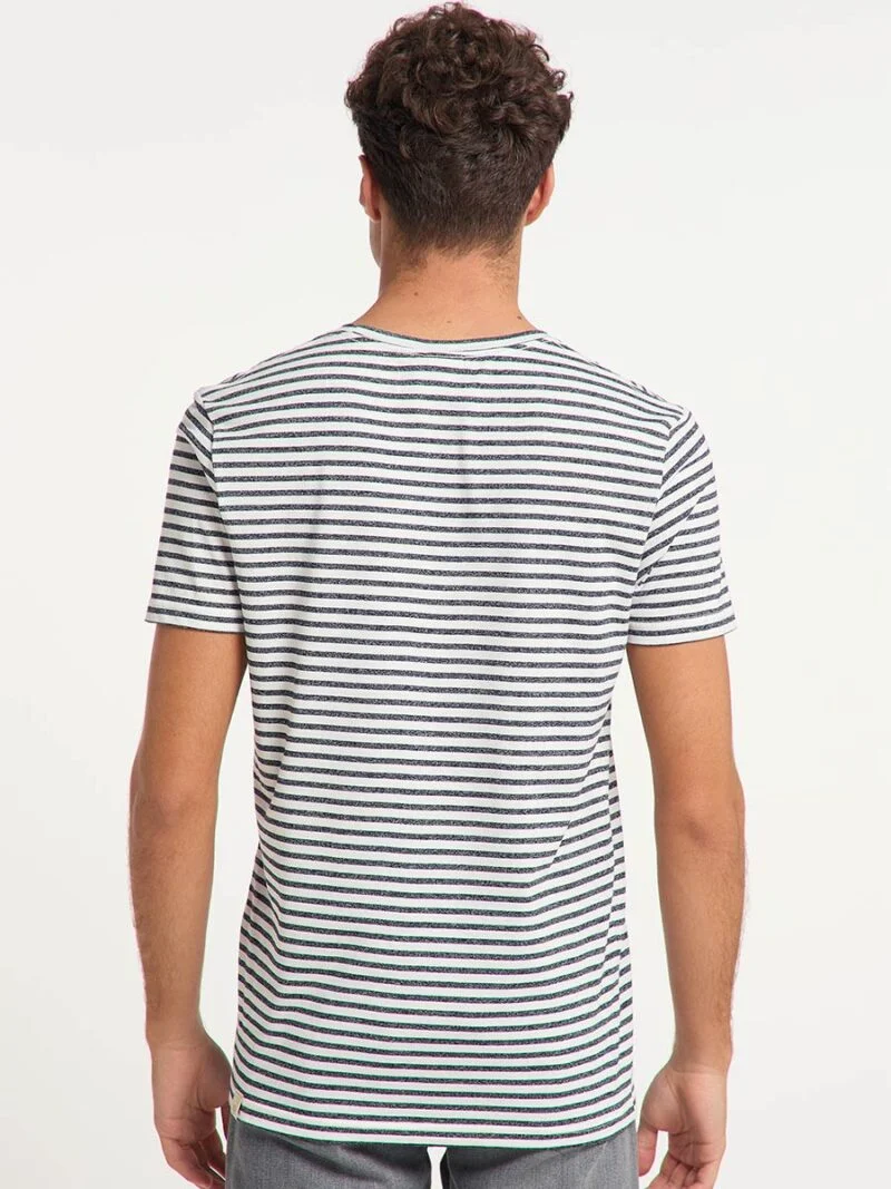 T-shirt Ragwear 2212-15027 Paul stripe organic avec rayures marine