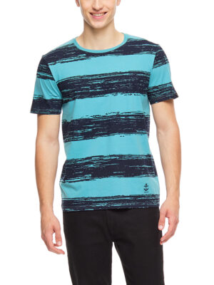T-shirt Ragwear 2232-15005 Stemy manches courtes aqua
