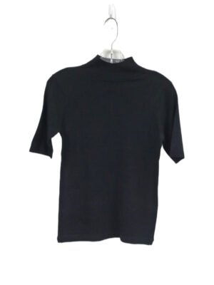Chandail CYC 222-4040 en tricot léger manches courtes noir