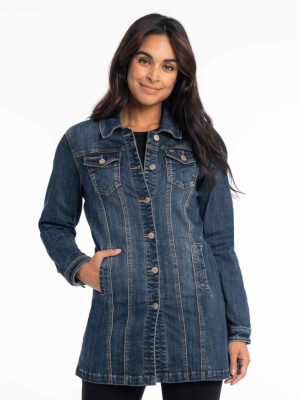 Jacket Jeans Lois Jeans 5760-7311-95 long en denim extensible