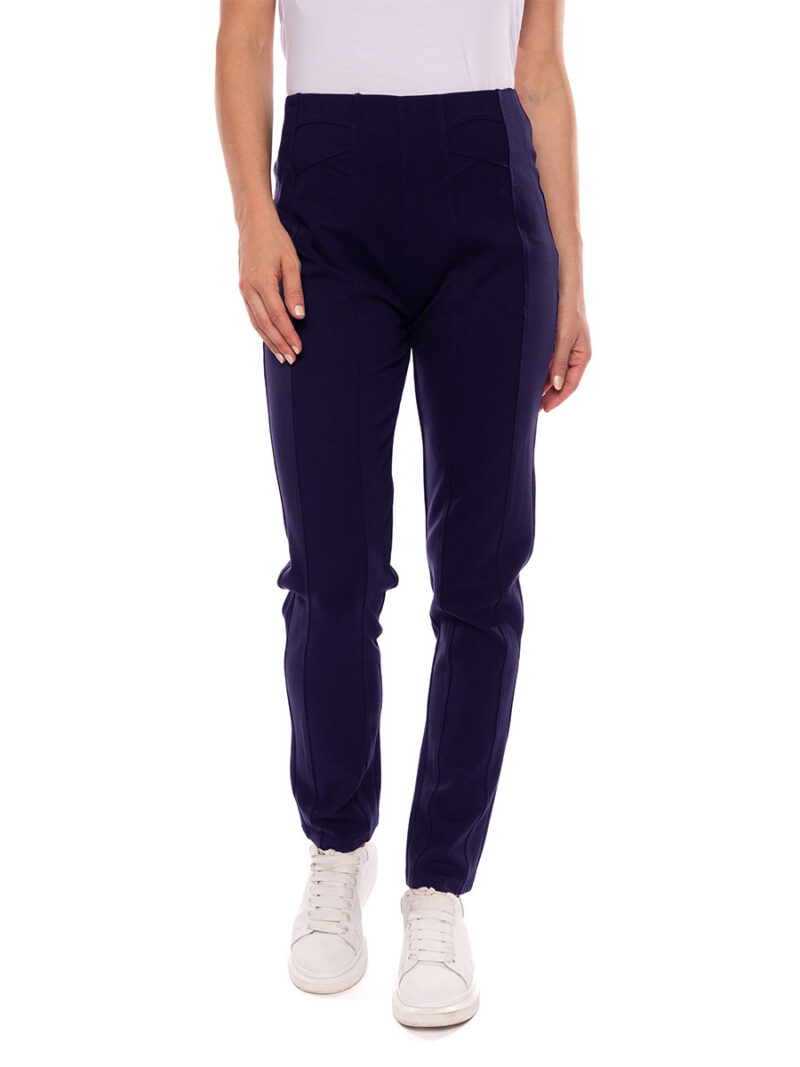 Coco Y Club Pants 222-4021 pull on navy