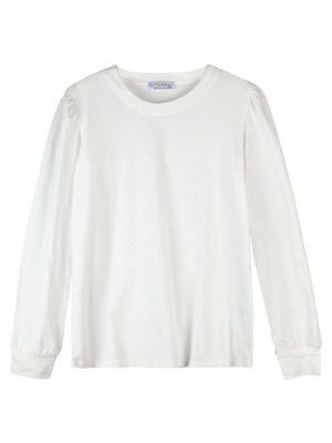 Losan T-shirt 222-1007AL long sleeve off white