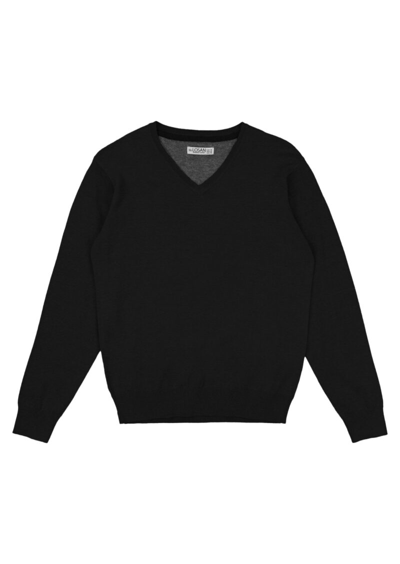 Losan knit 221-5651AL lightweight soft and comfortable black