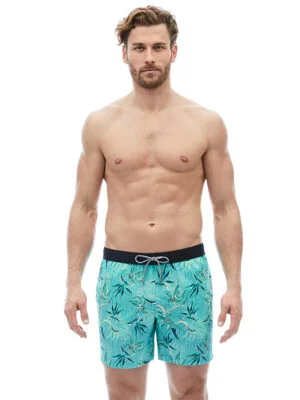 Public Beach PB3624 ultra comfort swim shorts mint color