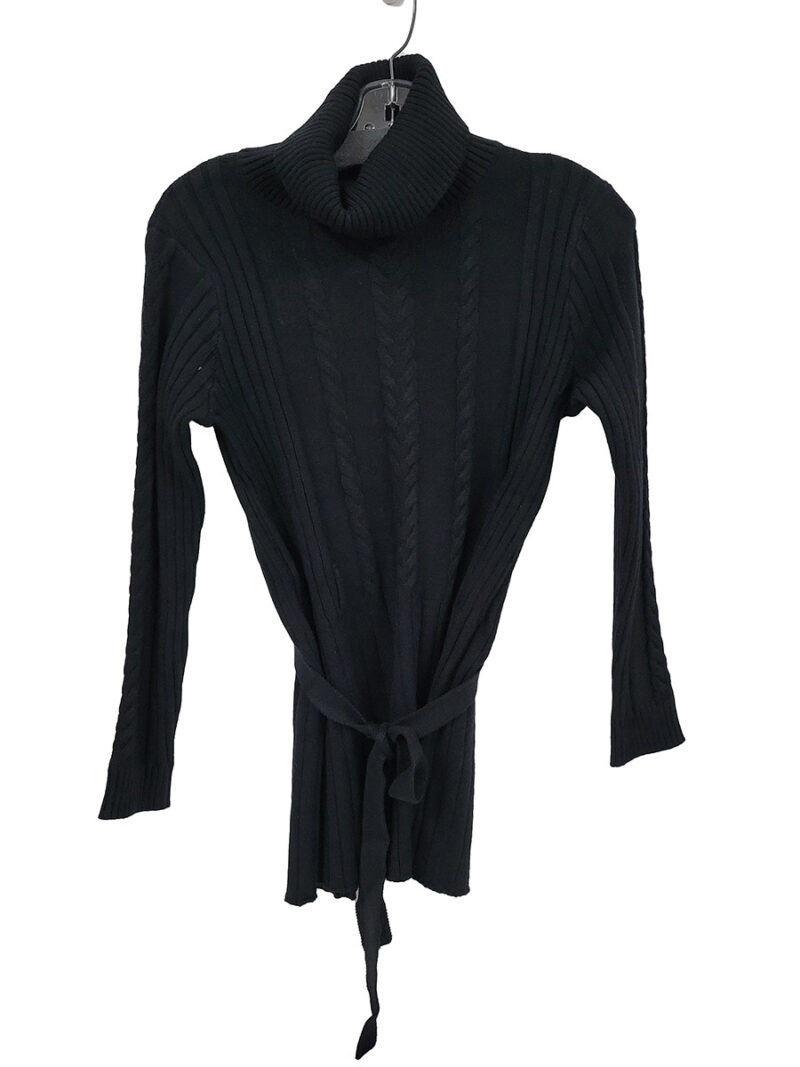 Sweater Coco Y Club 222-4072 soft and comfortable turtleneck black