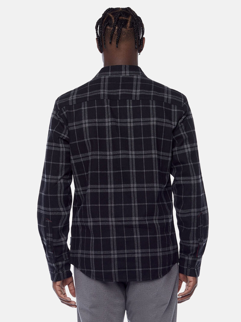 Projek Raw Shirt 141226 long sleeve cotton flannel checkered