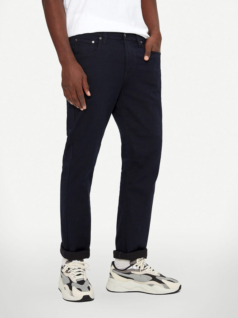 Pantalon Brad 1136-6240 Lois Jeans de couleur extensible et confortable coupe droite couleur marine