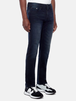 Jeans Projek Raw 141408 Baru en denim extensible couleurbleu/noir