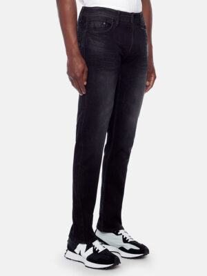 Jeans Projek Raw 141423 en denim extensible et confortable noir
