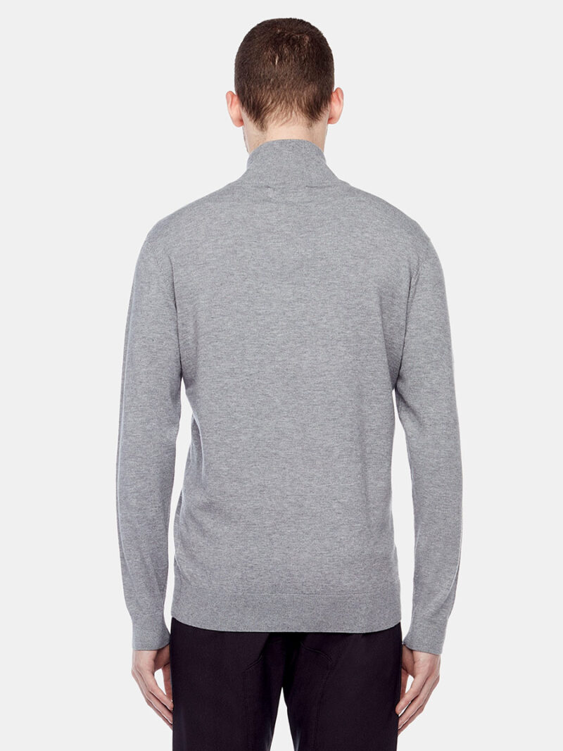 Chandail Projek Raw 141801 en tricot doux et confortable couleur gris