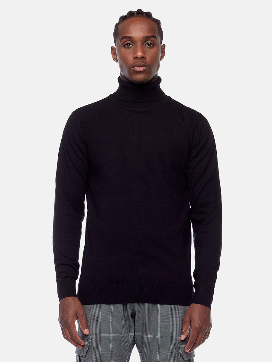 Projek Raw sweater 141802 soft and comfortable knit turtleneck