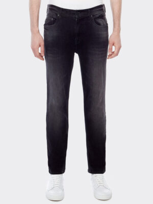 Jeans Projek Raw 141420 en denim extensible et confortable noir