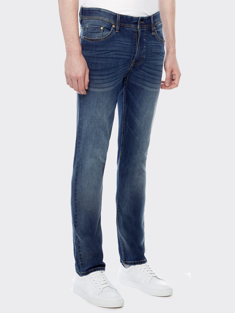 Jeans Projek Raw 141421 in comfortable stretch denim dark indigo color