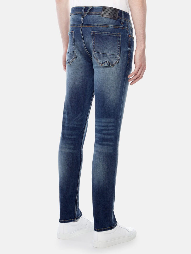 Jeans Projek Raw 141421 en denim extensible et confortable couleur indigo foncé