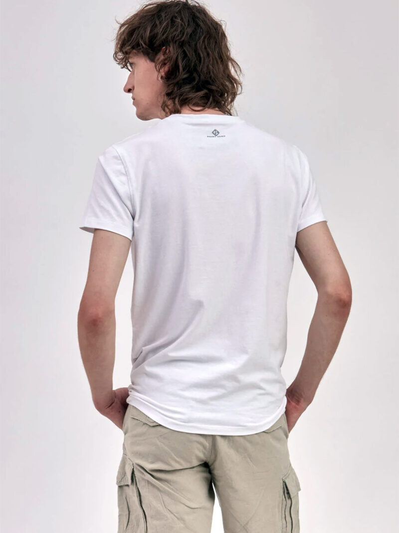 Point Zero T-shirt NOOS1004 stretchy and comfortable short sleeves white