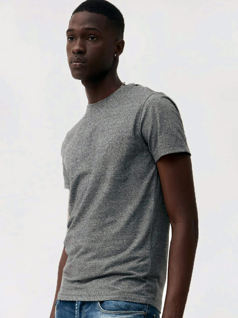 Point Zero T-shirt NOOS1004 stretchy and comfortable short sleeves grey