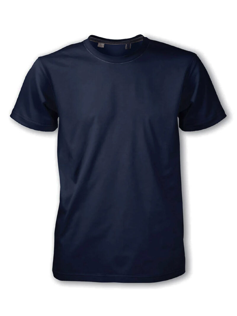T-shirt Point Zero NOOS1004 manches courtes extensible et confortable marine