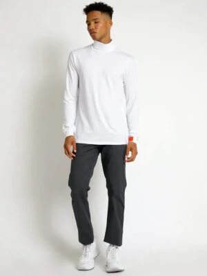 Point Zero T-shirt NOOS1039 long sleeves turtleneck  white