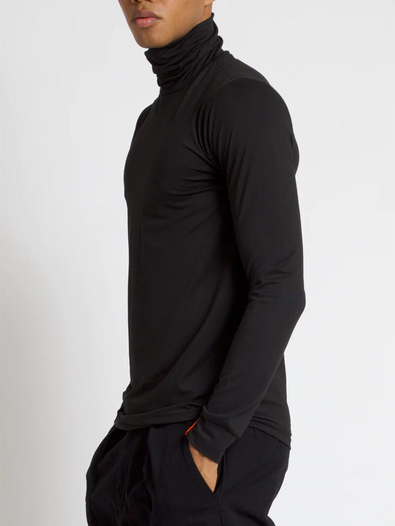 Point Zero T-shirt NOOS1039 long sleeves turtleneck  black